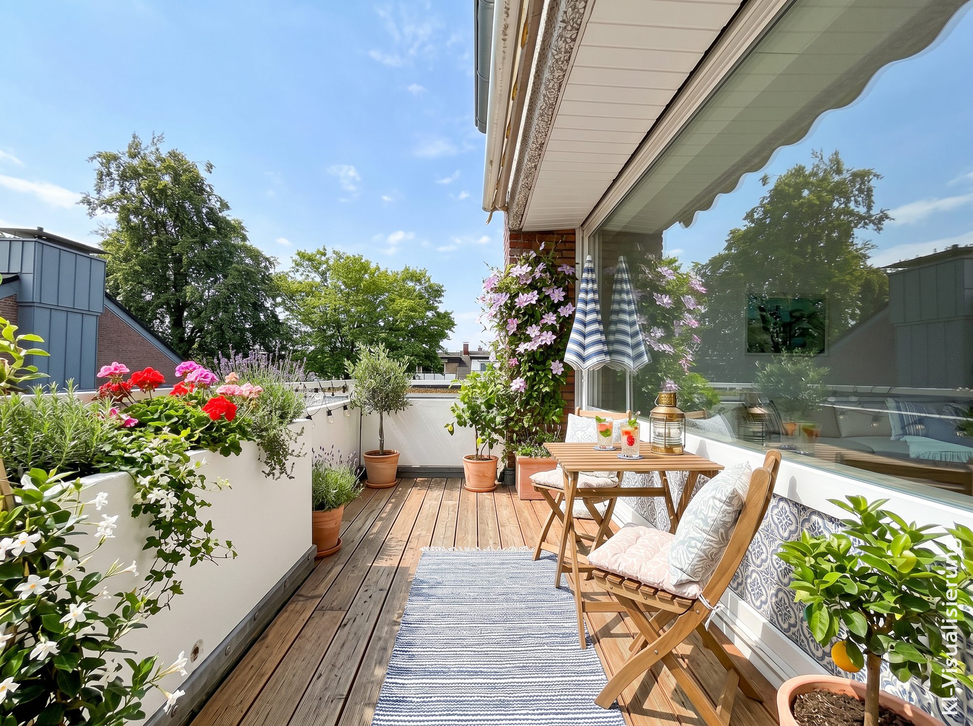 Immobilienangebot - Ratingen / Tiefenbroich - Alle - Ratingen: Renovierungsbedürftige 3,5-Zimmer-Dachgeschosswohnung mit Südbalkon & Tiefgarage!
