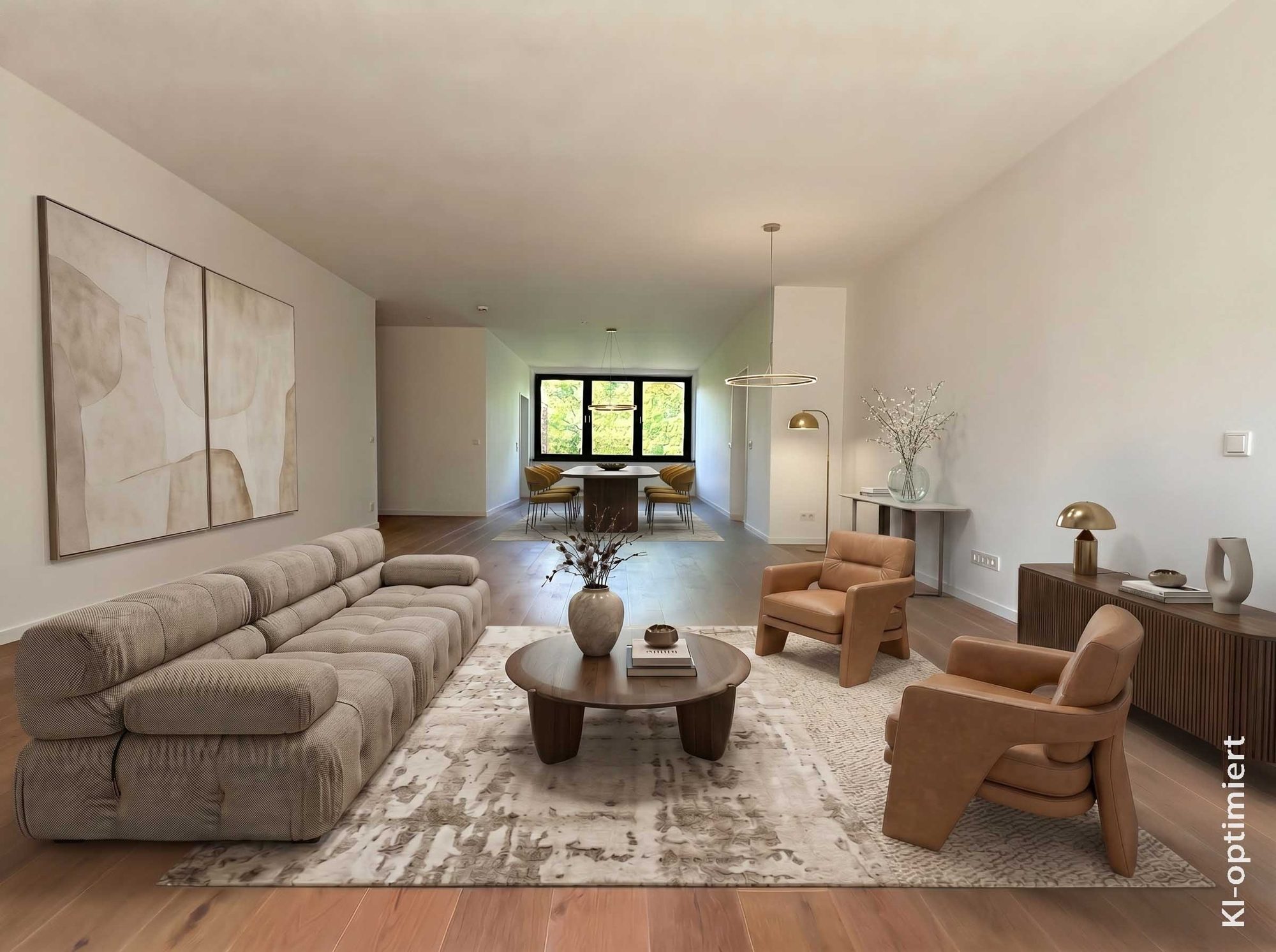 Immobilienangebot - Düsseldorf - Alle - Exklusives Wohnen auf gehobenem Niveau – Großzügige 4-Zimmer-Wohnung mit Terrasse und Einbauküche!