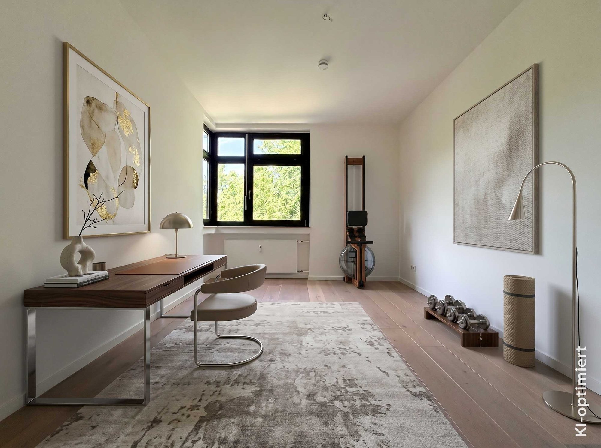 Immobilienangebot - Düsseldorf - Alle - Exklusives Wohnen auf gehobenem Niveau – Großzügige 4-Zimmer-Wohnung mit Terrasse und Einbauküche!