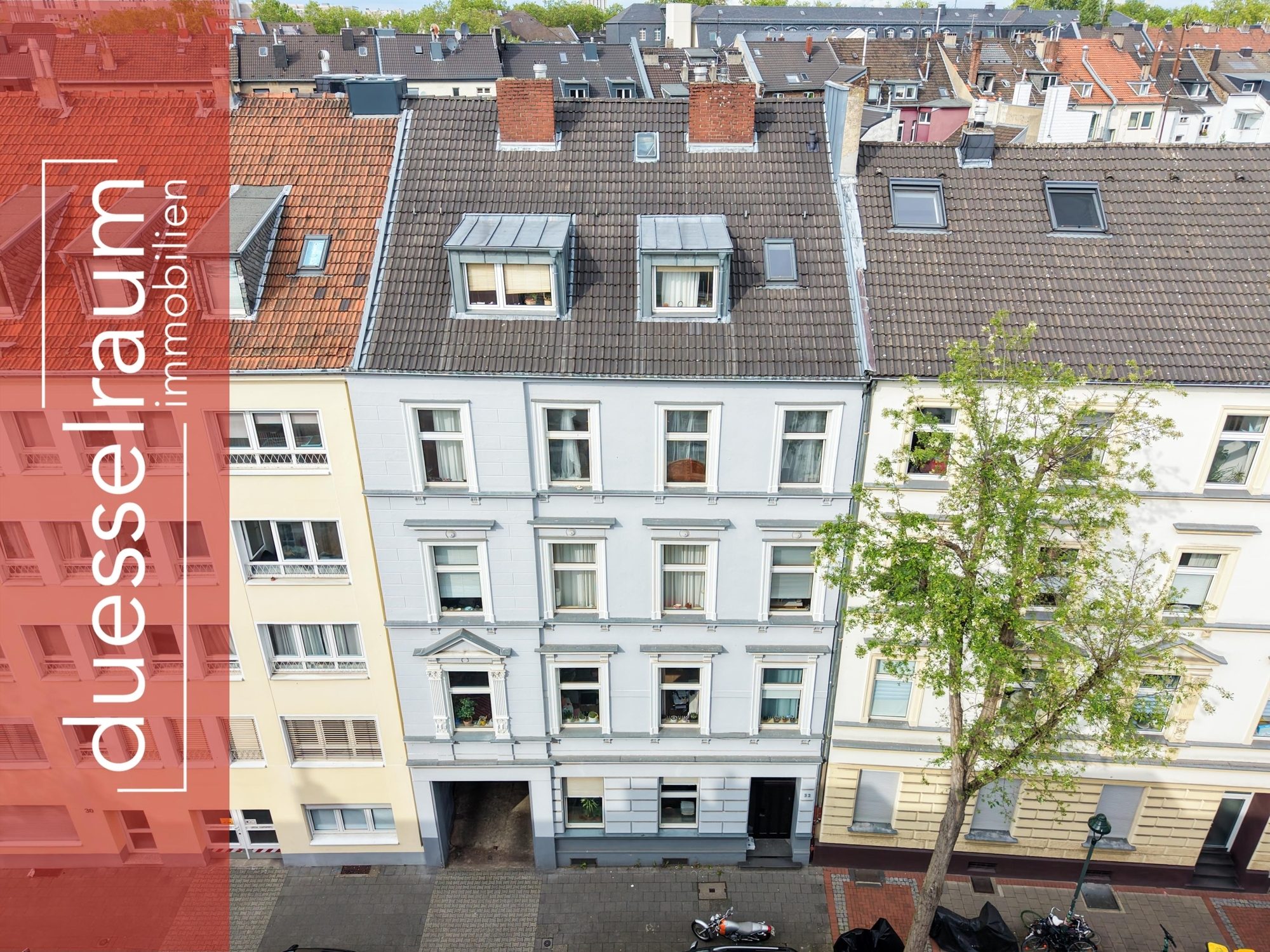 Immobilienangebot - Düsseldorf - Alle - Oberbilk: attraktives Wohn- & Geschäftshaus mit Entwicklungspotenzial in zentraler Lage
