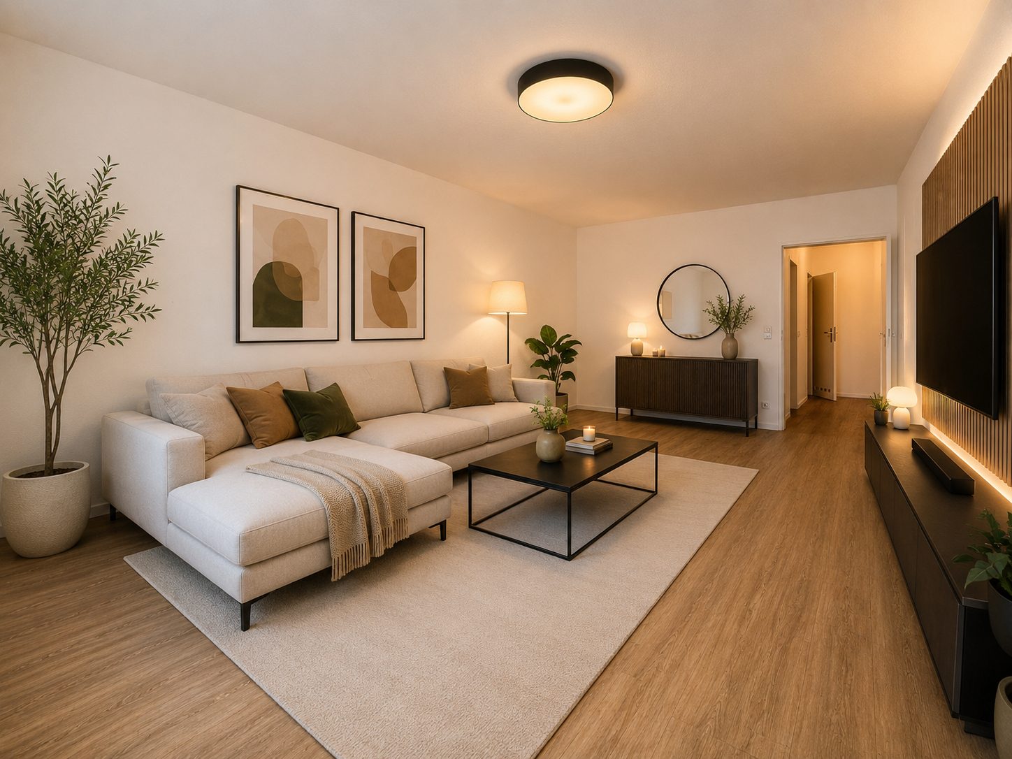 Immobilienangebot - Düsseldorf - Alle - Oberbilk: 2-Zimmer-Eigentumswohnung mit Wintergarten und Tiefgaragenstellplatz