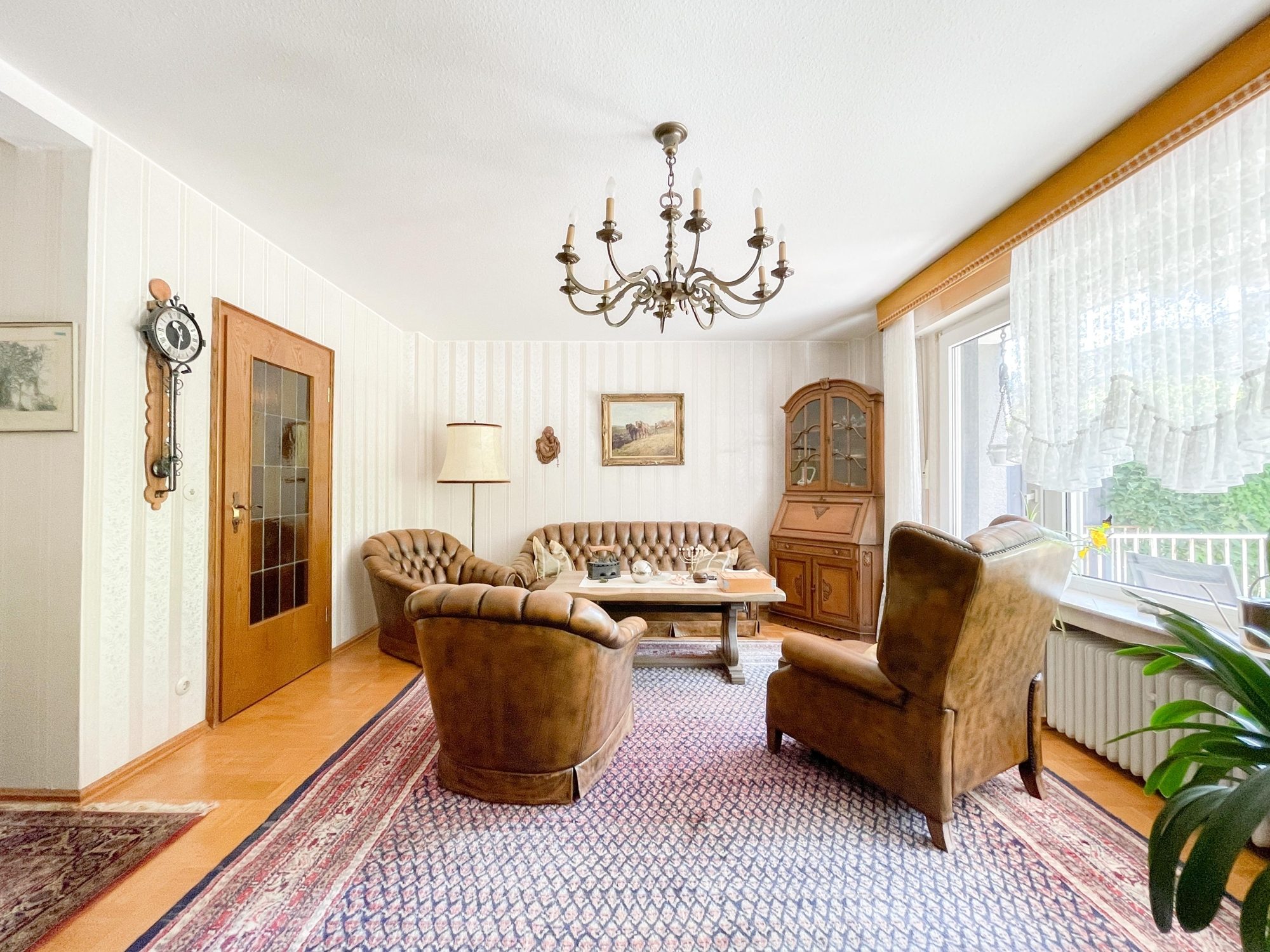 Immobilienangebot - Düsseldorf - Alle - Wersten: gepflegtes Reihenmittelhaus mit Süd-Garten und Entwicklungspotenzial in ruhiger Lage