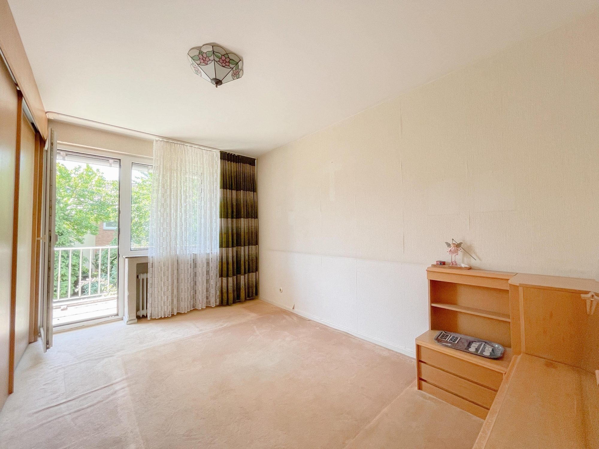 Immobilienangebot - Düsseldorf - Alle - Wersten: gepflegtes Reihenmittelhaus mit Süd-Garten und Entwicklungspotenzial in ruhiger Lage