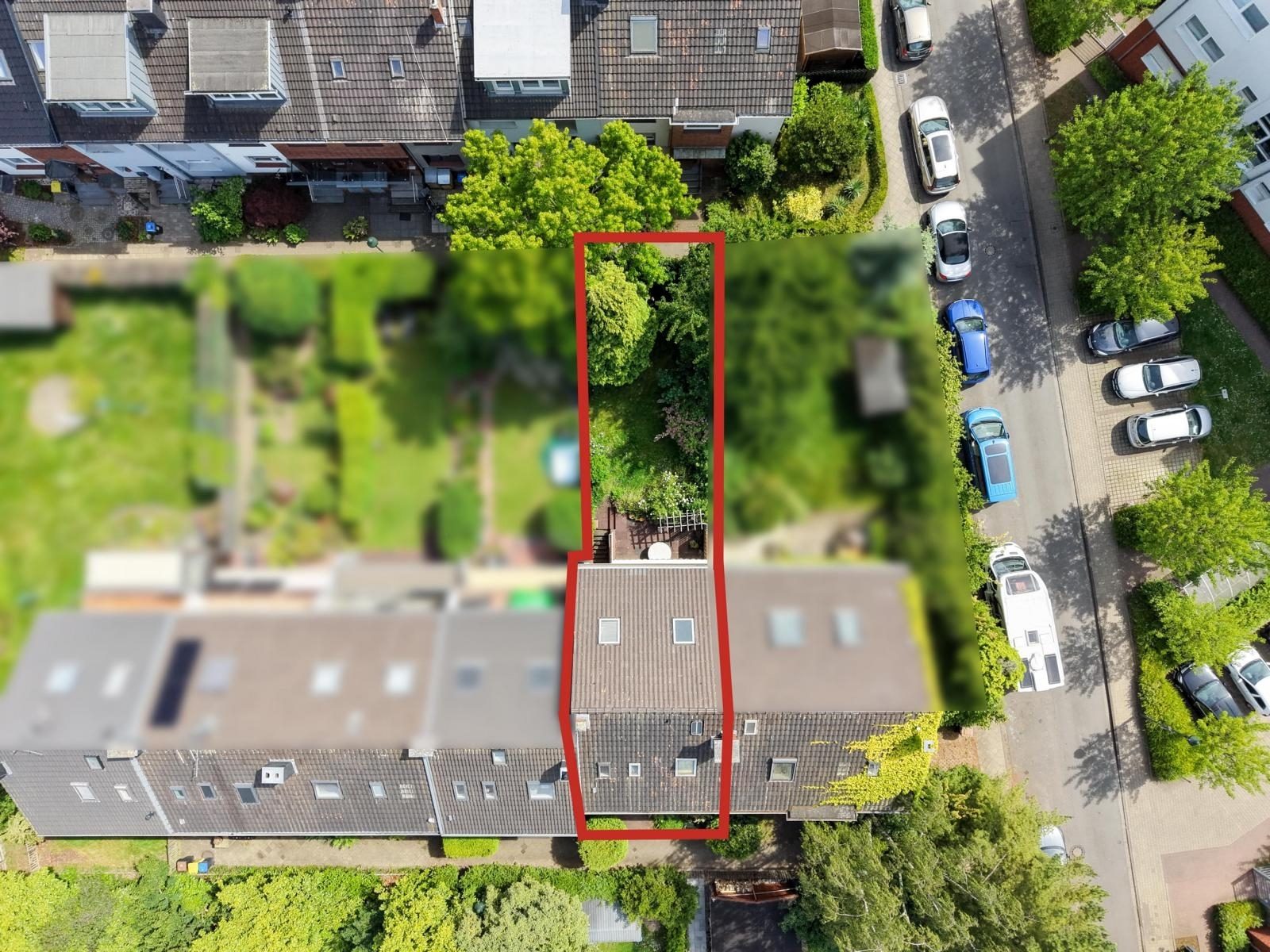 Immobilienangebot - Düsseldorf - Alle - Wersten: gepflegtes Reihenmittelhaus mit Süd-Garten und Entwicklungspotenzial in ruhiger Lage