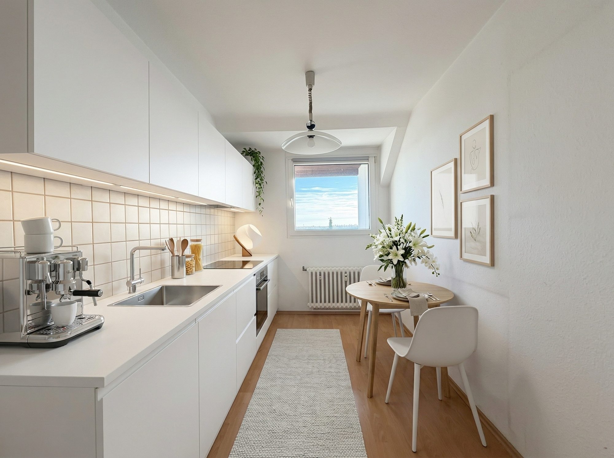 Immobilienangebot - Düsseldorf - Alle - Düsseldorf-Unterbach: helle 2-Zimmer-Dachgeschosswohnung mit Südwestbalkon!