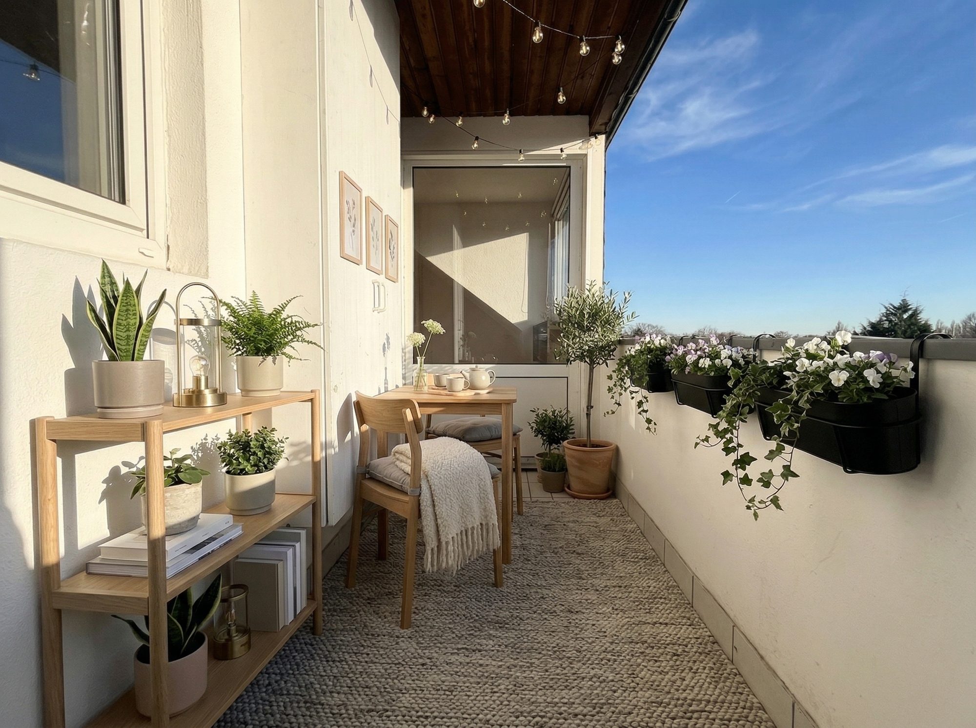 Immobilienangebot - Düsseldorf - Alle - Düsseldorf-Unterbach: helle 2-Zimmer-Dachgeschosswohnung mit Südwestbalkon!