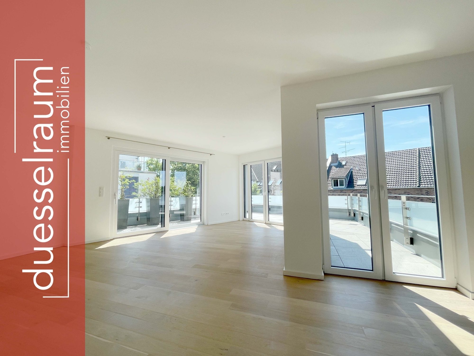 Immobilienangebot - Düsseldorf - Alle - Wohnen mit Wohlfühlgarantie: neuwertige 2-Zimmer-Wohnung mit Sonnen-Terrasse und TG-Stellplatz!
