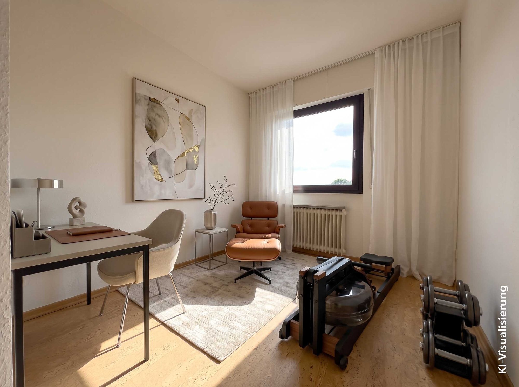 Immobilienangebot - Düsseldorf - Alle - Düsseldorf-Rath: Attraktive 3-Zimmer-Wohnung mit zwei Balkonen – ab sofort bezugsfrei!