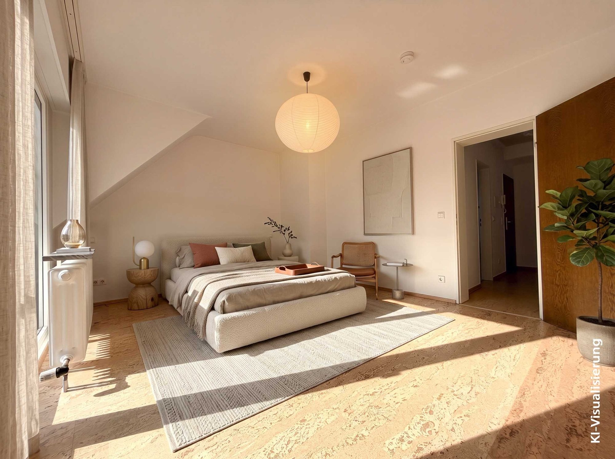 Immobilienangebot - Düsseldorf - Alle - Düsseldorf-Rath: Attraktive 3-Zimmer-Wohnung mit zwei Balkonen – ab sofort bezugsfrei!