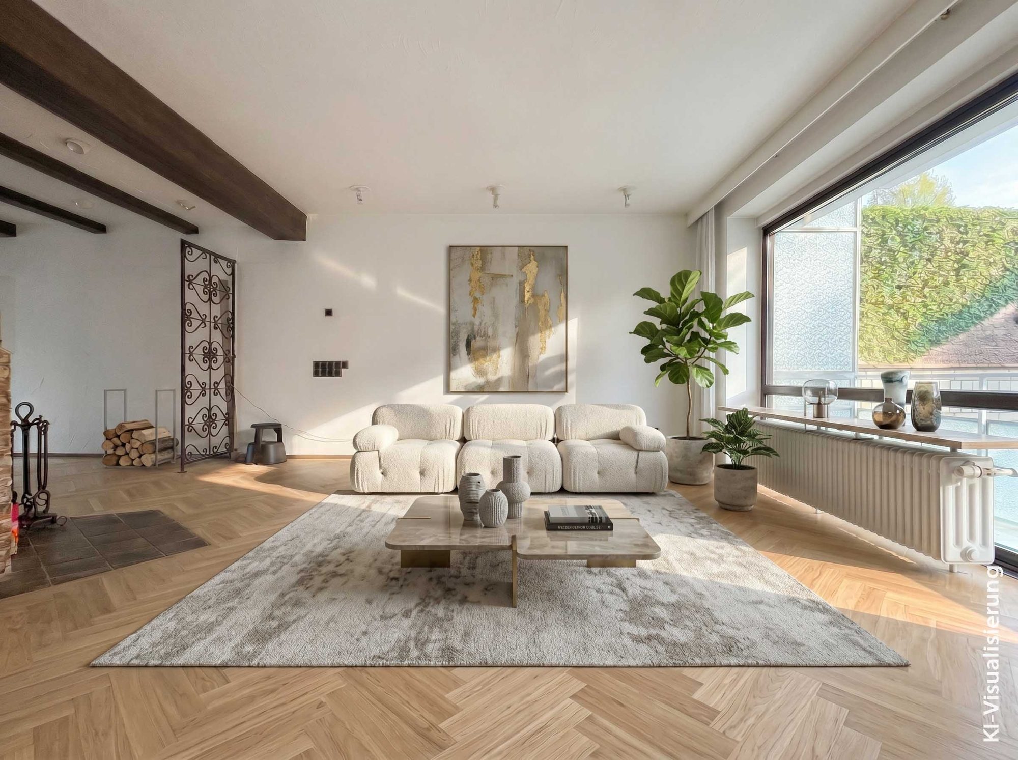 Immobilienangebot - Düsseldorf - Alle - Düsseldorf-Rath: Maisonette mit Hauscharakter, Garten und separat vermietetem Appartement!