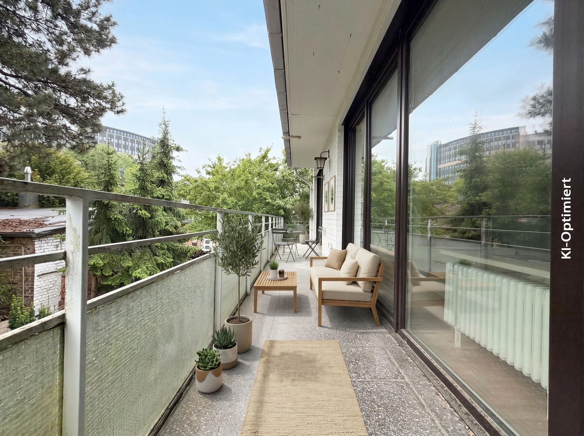 Immobilienangebot - Düsseldorf - Alle - Düsseldorf-Rath: Zwei vermietete Wohnungen als Einheit – ideal für Eigennutzung oder Kapitalanlage!