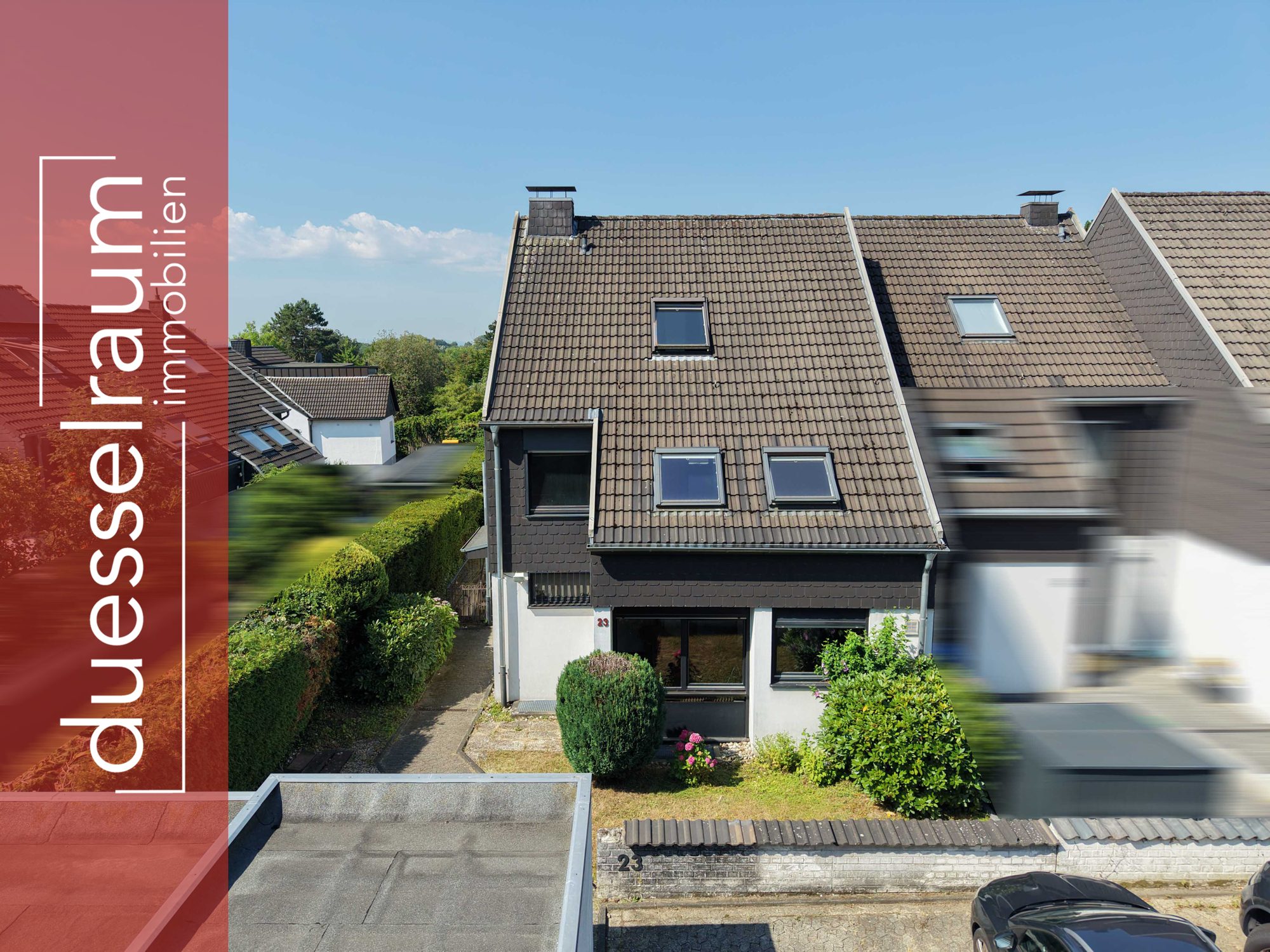 Immobilienangebot - Mettmann - Alle - Mettmann-Metzkausen: Viel Platz für die Familie - Großzügiges Reihenendhaus mit Garten und Garage!
