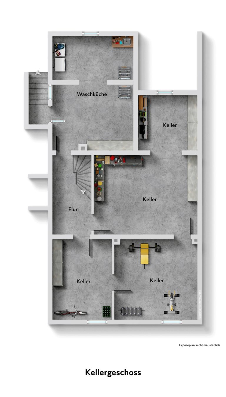 Immobilienangebot - Düsseldorf - Alle - Düsseldorf-Eller: Sanierungsbedürftiges Zweifamilienhaus mit vielfältigem Entwicklungspotenzial!