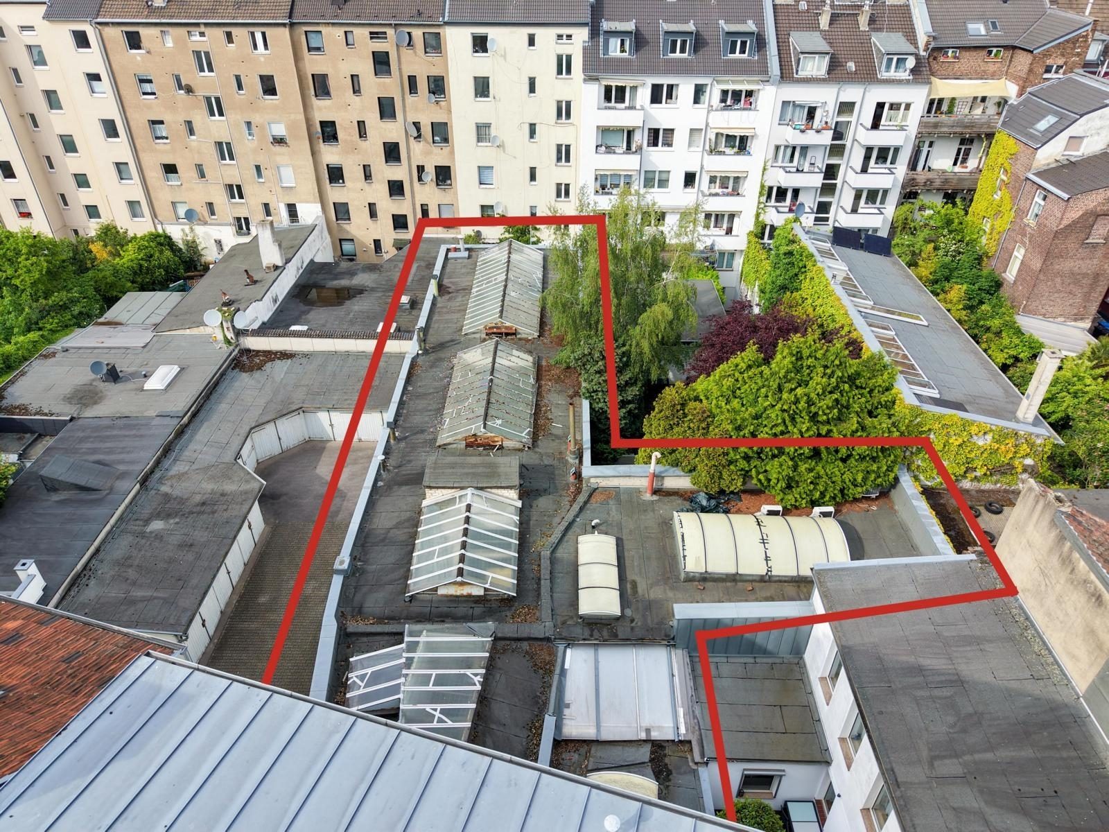 Immobilienangebot - Düsseldorf - Alle - Oberbilk: Wohn- & Geschäftshaus mit nachhaltigem Ertrag und Entwicklungspotenzial in zentraler Lage