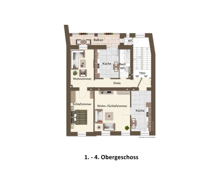 Immobilienangebot - Düsseldorf - Alle - Oberbilk: Wohn- & Geschäftshaus mit nachhaltigem Ertrag und Entwicklungspotenzial in zentraler Lage