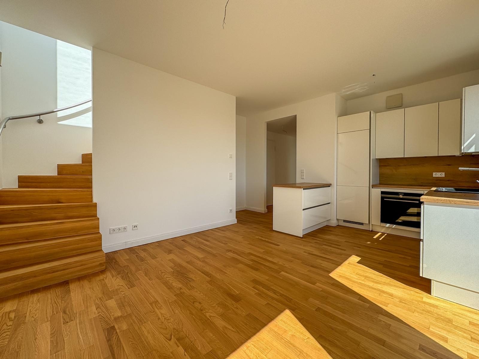 Immobilienangebot - Düsseldorf - Alle - Heinrich Heine Gärten: repräsentative 3-Zimmer-Wohnung mit Süd-West-Balkon und Dachterrasse!