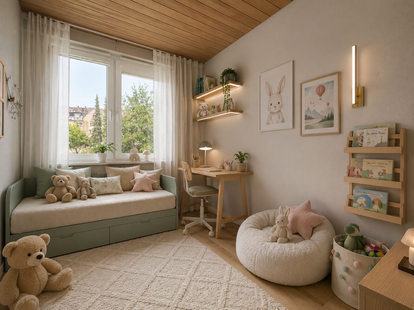 Immobilienangebot - Düsseldorf - Alle - Unterbilk: Raum für Ihre Ideen – 4-Zimmer-Wohnung mit zwei Balkonen und Rheinturmblick
