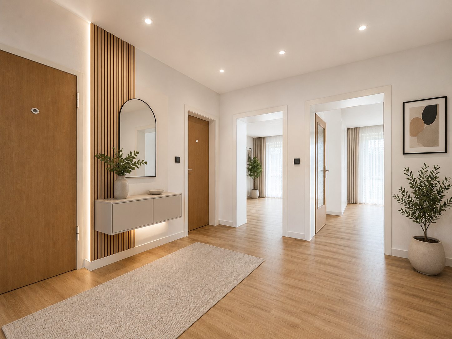 Immobilienangebot - Düsseldorf - Alle - Unterbilk: Raum für Ihre Ideen – 4-Zimmer-Wohnung mit zwei Balkonen und Rheinturmblick