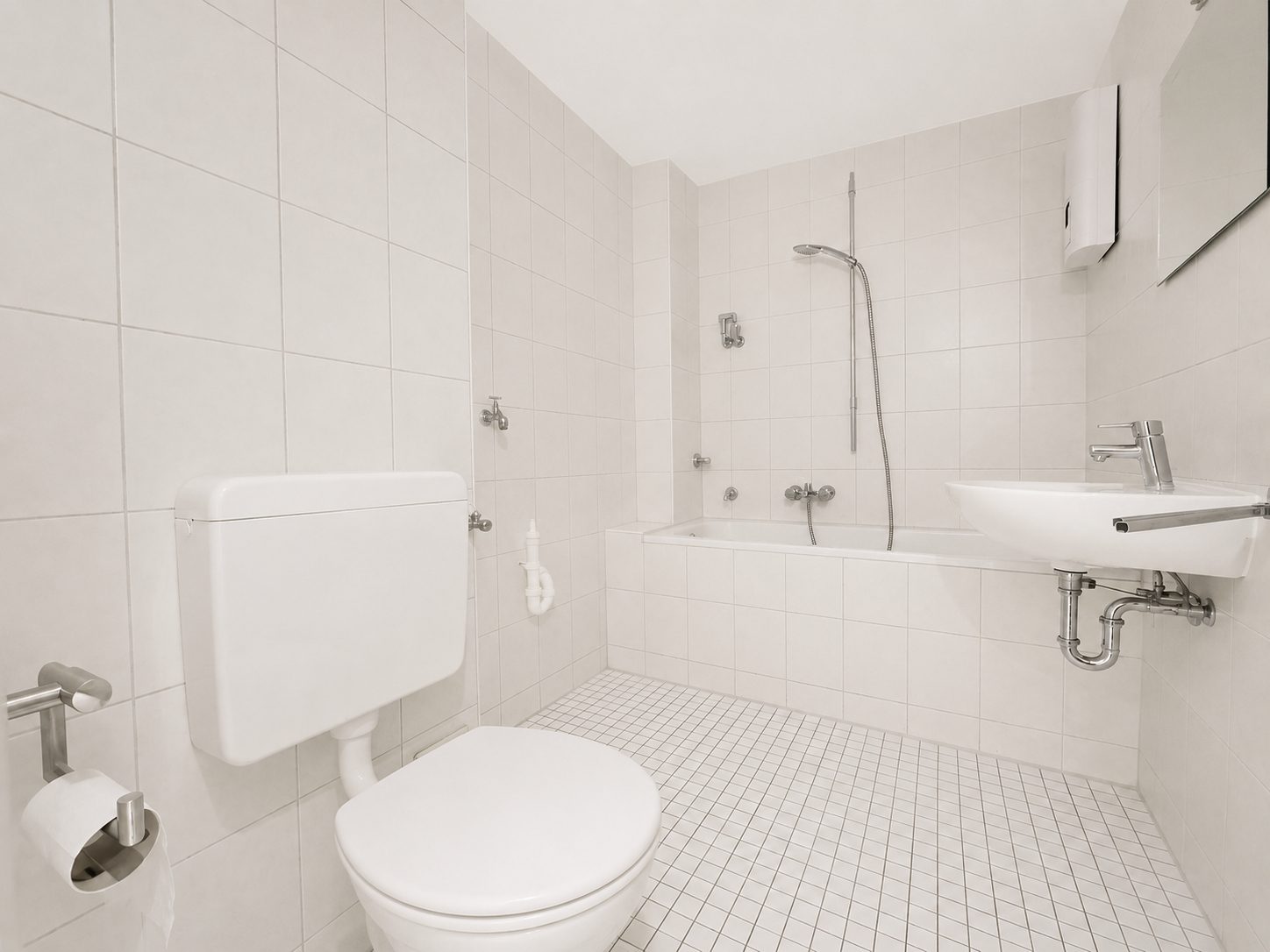 Immobilienangebot - Düsseldorf - Alle - Blick ins Grüne: familienfreundliche 4-Zimmerwohnung mit Südbalkon und Garage in Unterbach