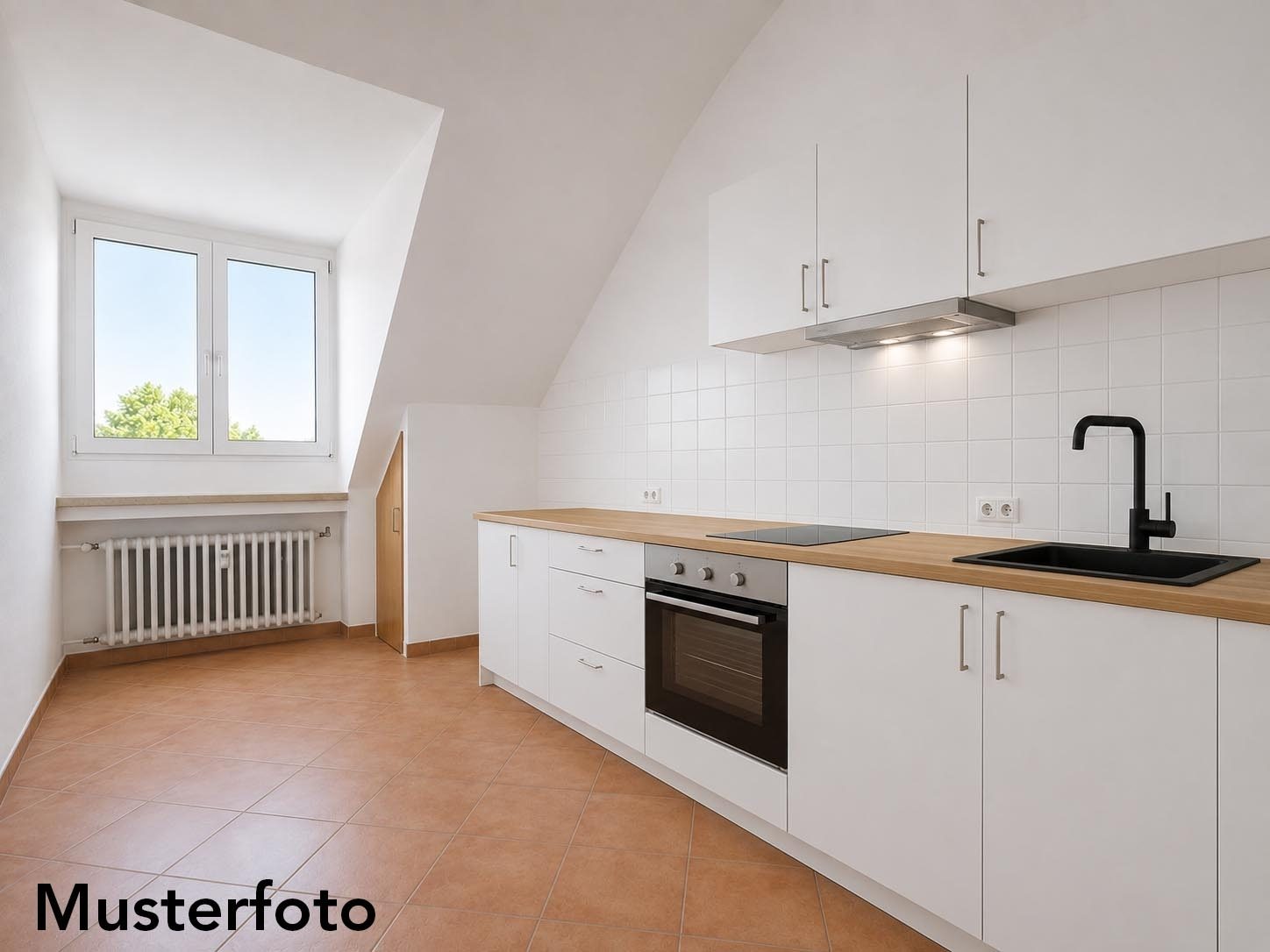 Immobilienangebot - Düsseldorf - Alle - Blick ins Grüne: familienfreundliche 4-Zimmerwohnung mit Südbalkon und Garage in Unterbach