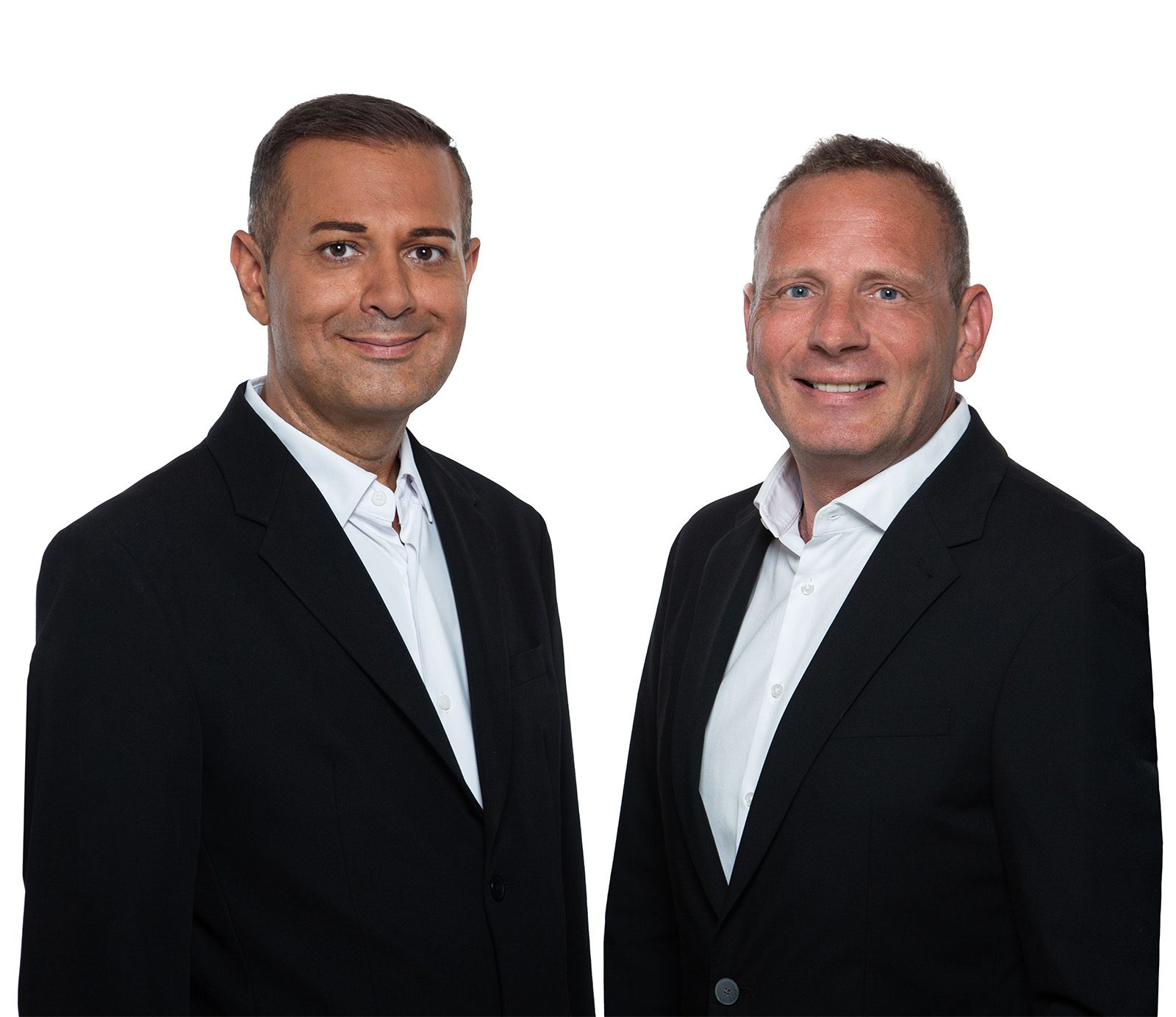 Dr. Carsten Pätzold und Jovan Lehmann, Inhaber von duesselraum immobilien OHG in Düsseldorf