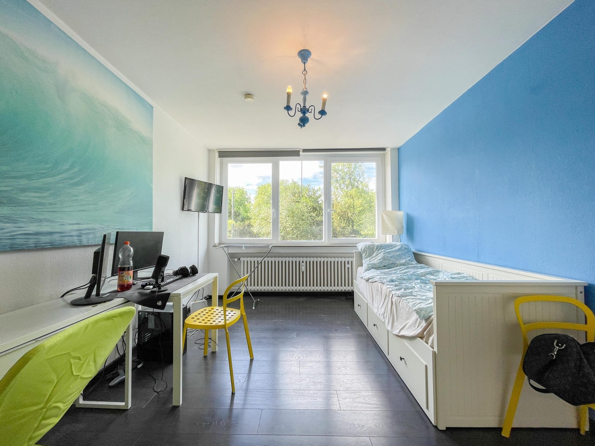 Immobilienangebot - Düsseldorf - Alle - Unterbilk: großzügige 4-Zimmer-Wohnung mit ca. 107 m² – aktuell in vier Apartments aufgeteilt