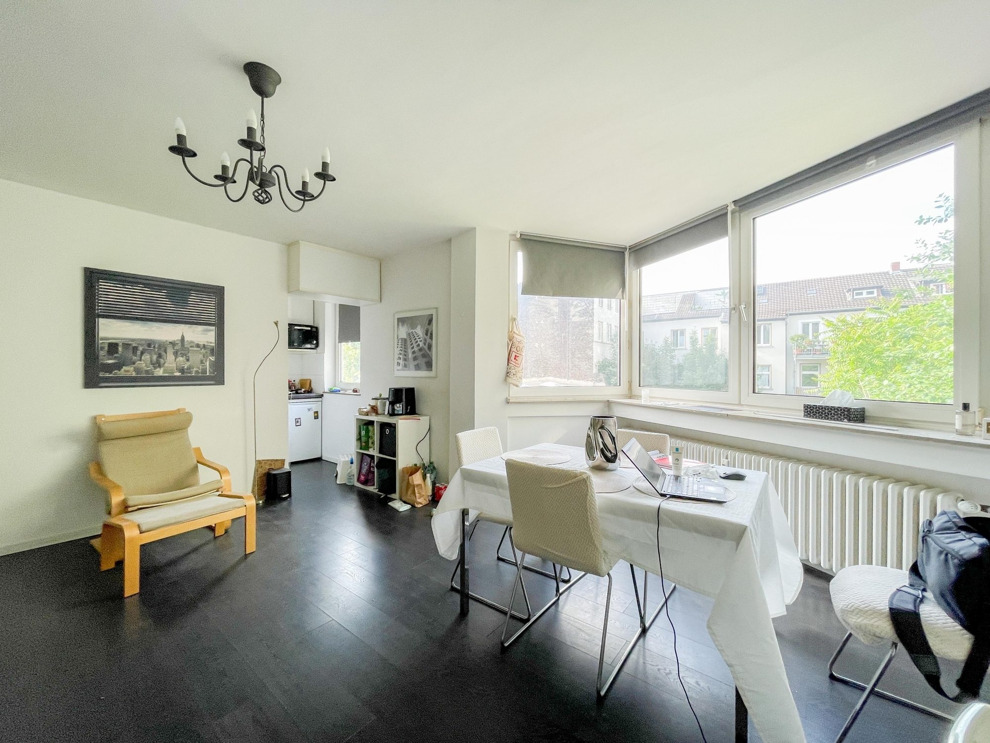Immobilienangebot - Düsseldorf - Alle - Unterbilk: großzügige 4-Zimmer-Wohnung mit ca. 107 m² – aktuell in vier Apartments aufgeteilt