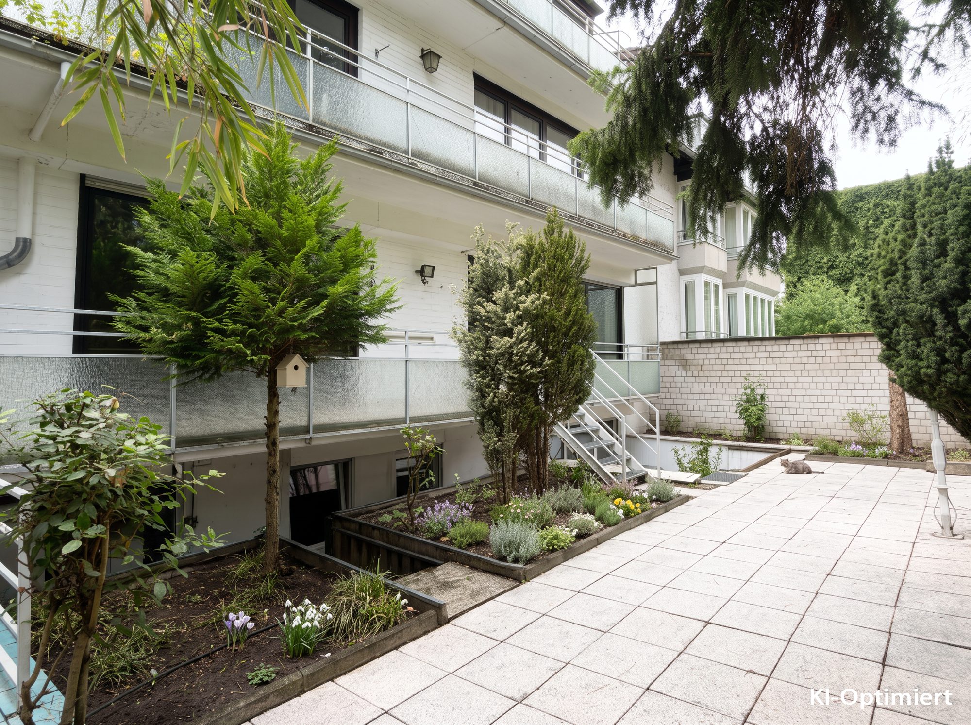 Immobilienangebot - Düsseldorf - Alle - Düsseldorf-Rath: Große Maisonette mit Hauscharakter, Garten & vielfältigen Nutzungsmöglichkeiten!