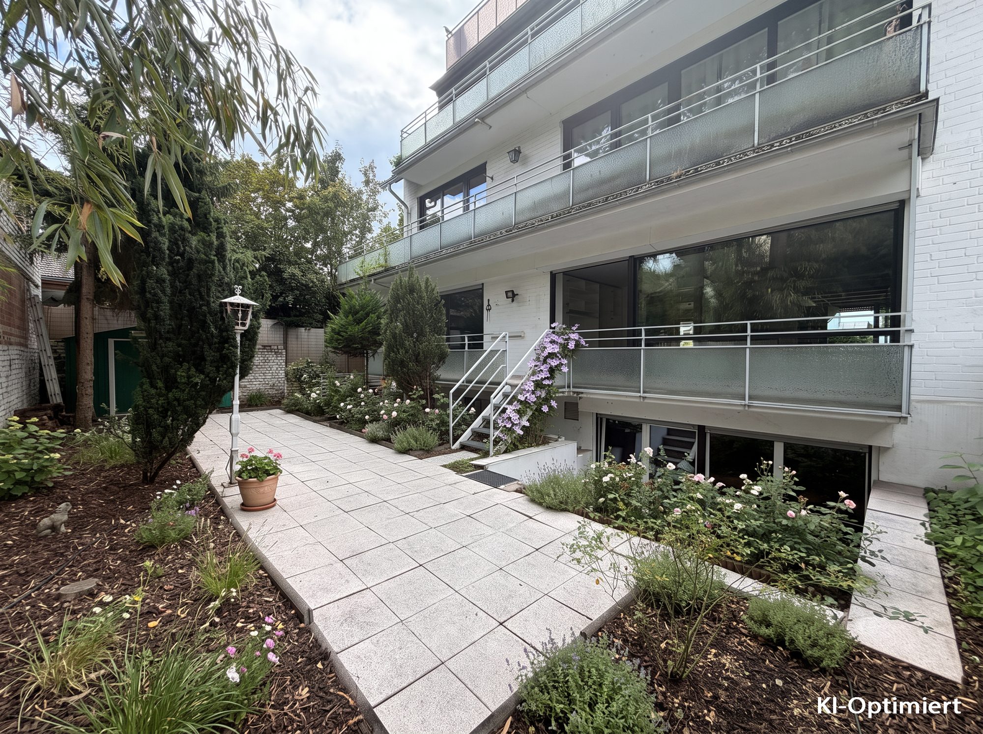 Immobilienangebot - Düsseldorf - Alle - Düsseldorf-Rath: Große Maisonette mit Hauscharakter, Garten & vielfältigen Nutzungsmöglichkeiten!
