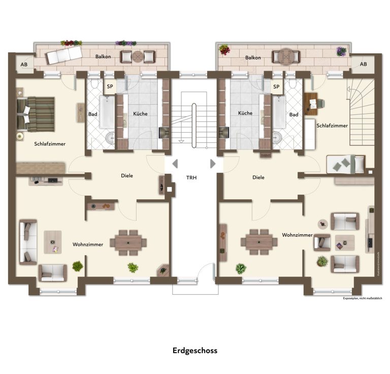 Immobilienangebot - Düsseldorf - Alle - Toplage Golzheim – gepflegtes MFH mit 12 Einheiten in unmittelbarer Rheinnähe!