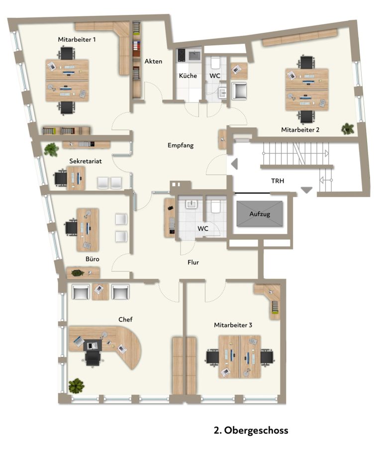 Immobilienangebot - Düsseldorf - Alle - Arbeiten, wo Düsseldorf lebt – Bürofläche mit ca. 164 m² Nutzfläche im Herzen der Altstadt!