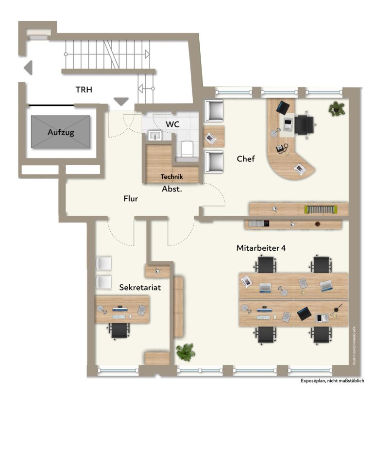 Immobilienangebot - Düsseldorf - Alle - Arbeiten, wo Düsseldorf lebt – Bürofläche mit ca. 80 m² Nutzfläche im Herzen der Altstadt!