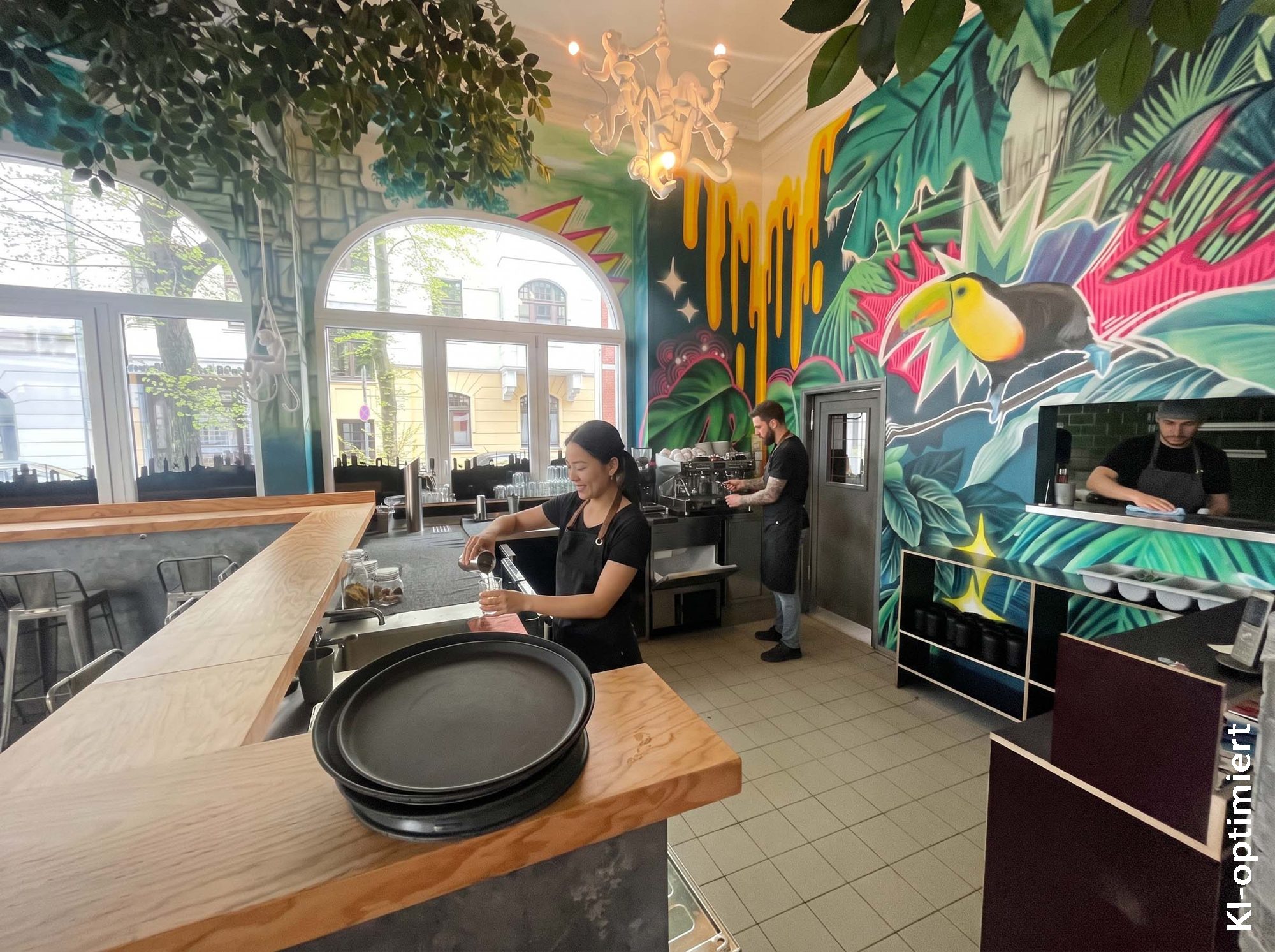 Immobilienangebot - Düsseldorf - Alle - Gastronomie mit Präsenz: Großzügige Gastrofläche in markantem Jugendstilhaus in Friedrichstadt!