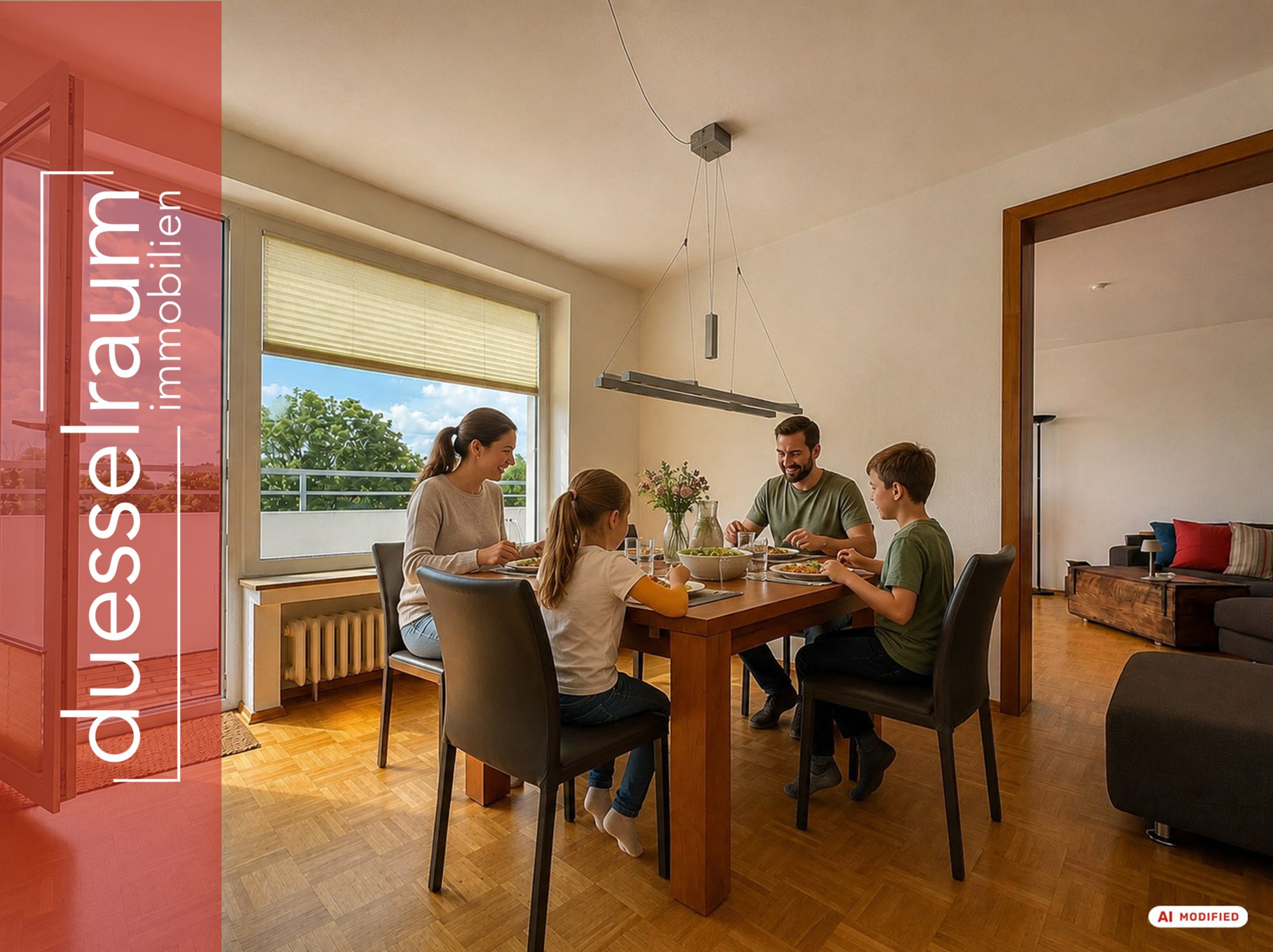 Immobilienangebot - Düsseldorf / Urdenbach - Alle - Urdenbach: 3-Zimmer-Eigentumswohnung mit Tiefgaragenstellplatz –solide Kapitalanlage mit Perspektive