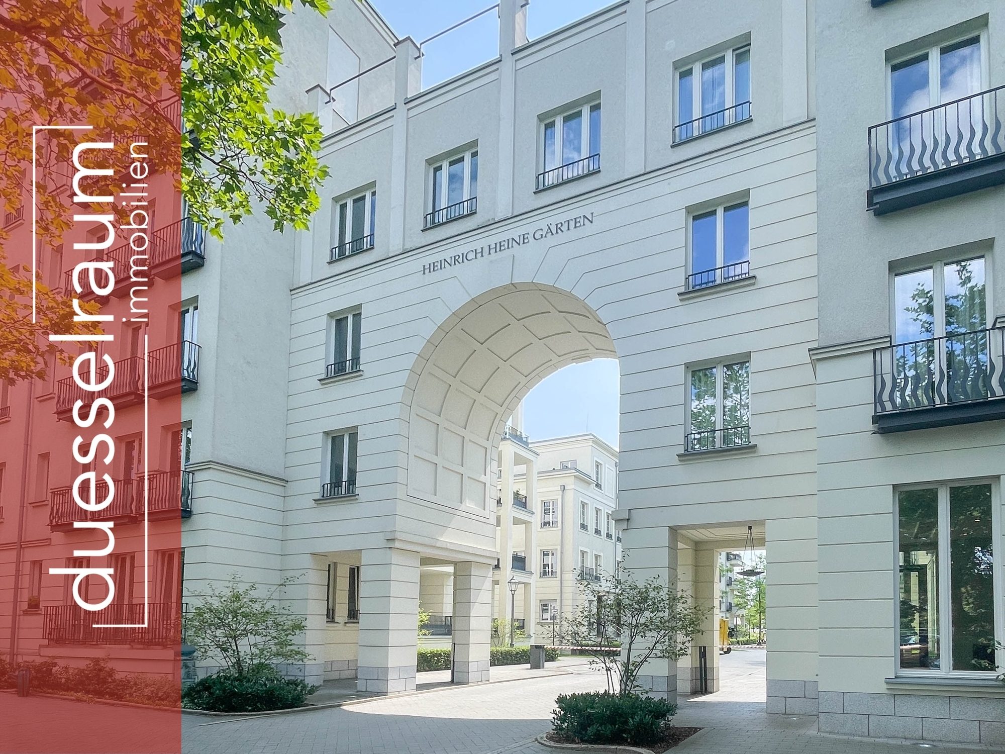 Immobilienangebot - Düsseldorf - Alle - Heinrich Heine Gärten: repräsentative 2 Zimmer-Wohnung