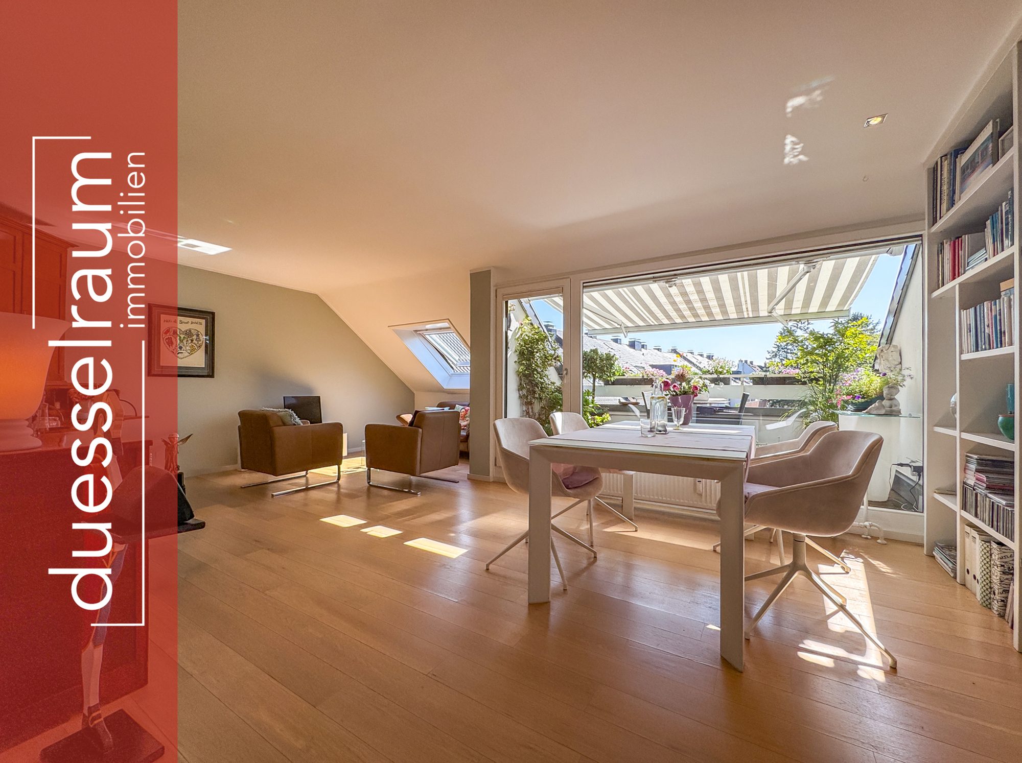 Immobilienangebot - Düsseldorf / Urdenbach - Alle - Urdenbach: Einziehen & Wohlfühlen: Hochwertige 3-Zimmer-Wohnung mit Balkon ins Grüne