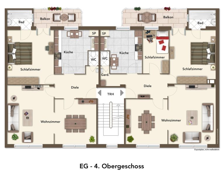 Immobilienangebot - Düsseldorf - Alle - Pempelfort: historisches Mehrfamilienhaus mit Garten in beliebter Lage