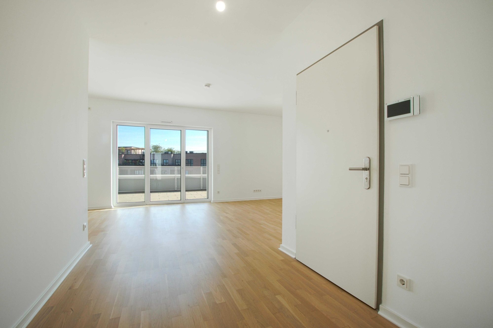 Immobilienangebot - Düsseldorf - Alle - Düsseldorf-Derendorf: Penthouse mit Einbauküche im Quartier maxfrei – Großzügig Wohnen mit Weitblick