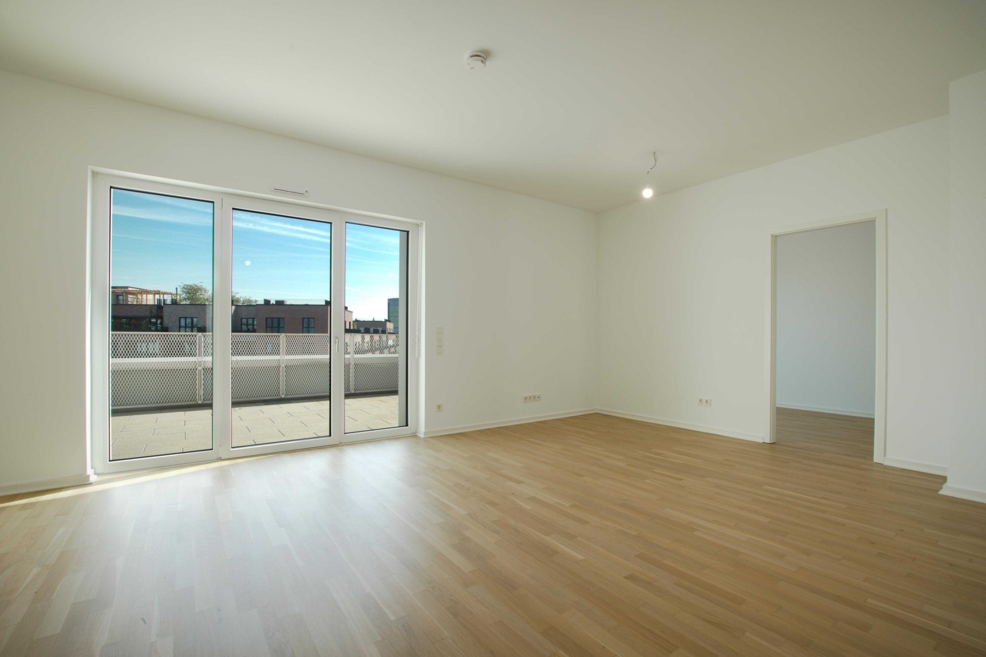 Immobilienangebot - Düsseldorf - Alle - Düsseldorf-Derendorf: Penthouse mit Einbauküche im Quartier maxfrei – Großzügig Wohnen mit Weitblick