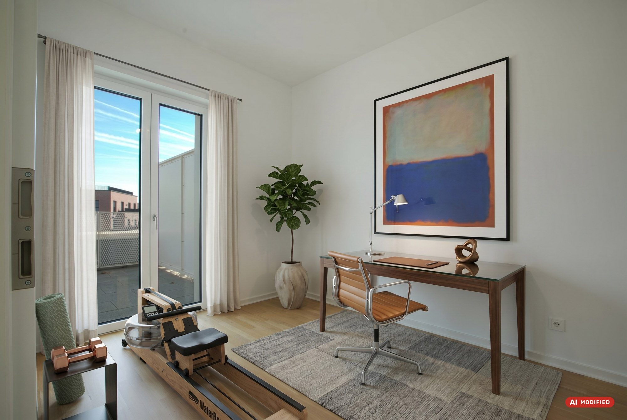 Immobilienangebot - Düsseldorf - Alle - Düsseldorf-Derendorf: Penthouse mit Einbauküche im Quartier maxfrei – Großzügig Wohnen mit Weitblick