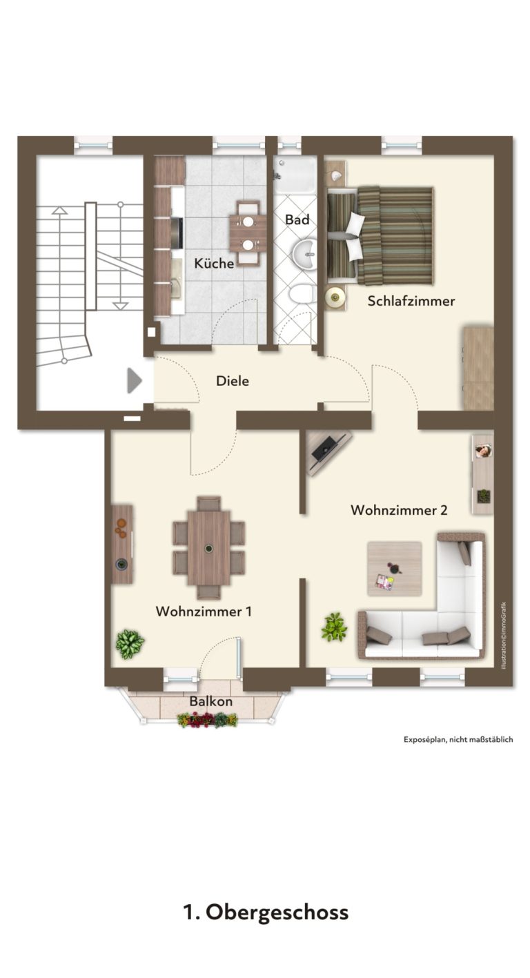 Immobilienangebot - Düsseldorf / Eller - Alle - Eller: Altbau mit Charme – Mehrfamilienhaus mit 3 Wohneinheiten und Entwicklungspotenzial!