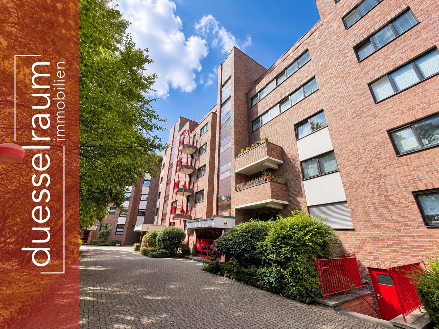 Immobilienangebot - Düsseldorf - Alle - Düsseltal: Wohnen mit Weitblick – großzügige ETW mit Aufzug, zwei Balkonen und TG- Stellplatz