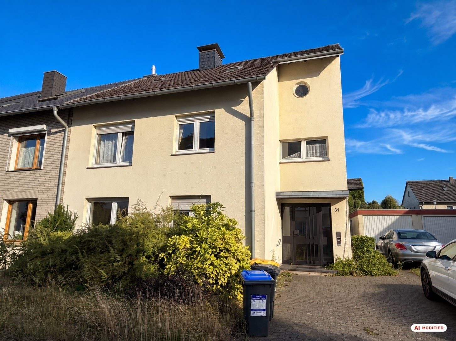 Immobilienangebot - Düsseldorf - Alle - Gestalten Sie Ihr neues Zuhause: Zweifamilienhaus mit Garten und Garage in Düsseldorf-Gerresheim!