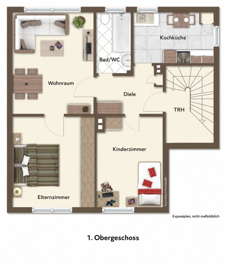 Immobilienangebot - Düsseldorf - Alle - Gestalten Sie Ihr neues Zuhause: Zweifamilienhaus mit Garten und Garage in Düsseldorf-Gerresheim!