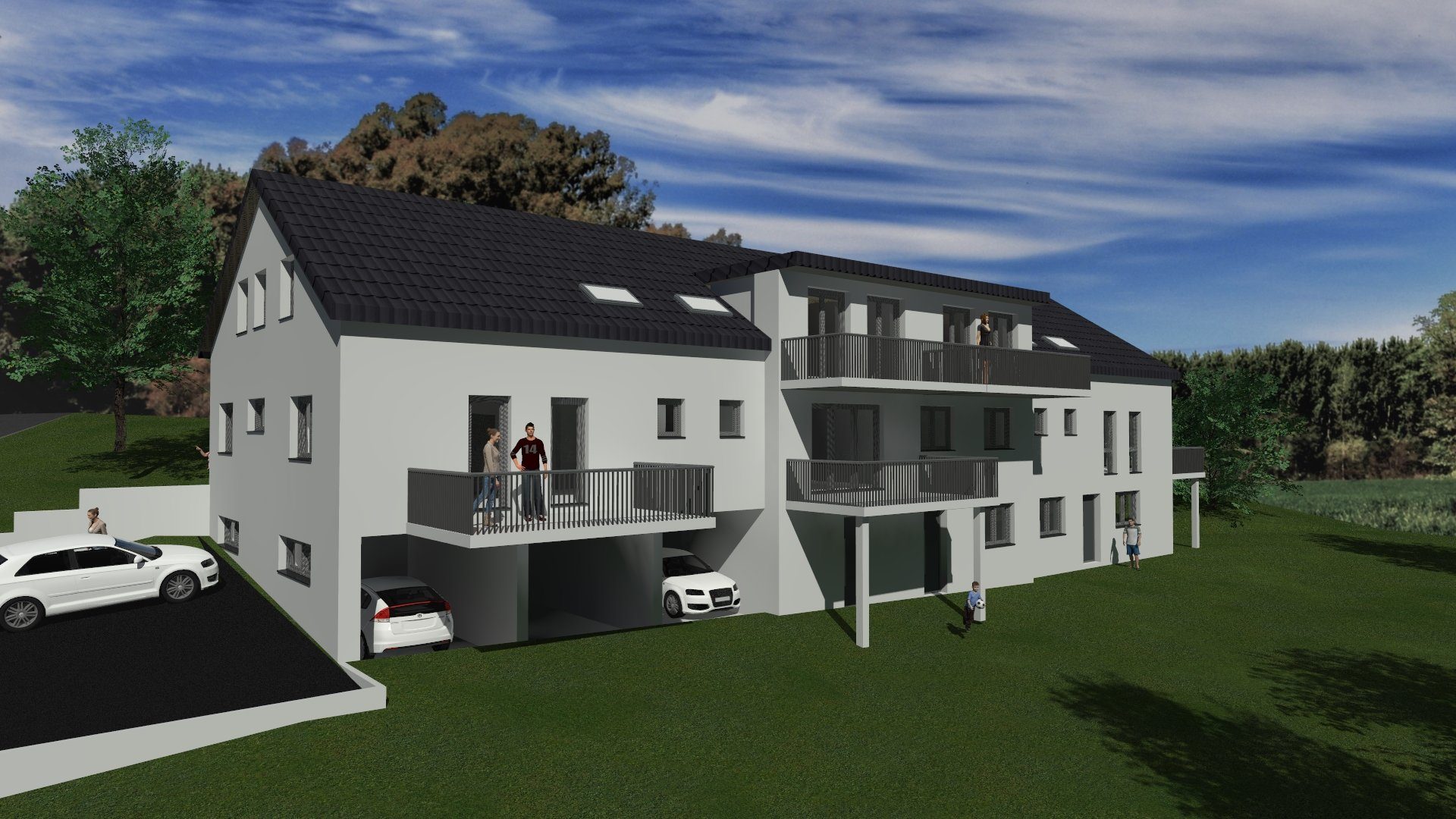 Volksbank Trier Eifel Immobilien GmbH - Immobilienangebot - Mertesdorf - Erdgeschosswohnung - Wohnen neu erleben