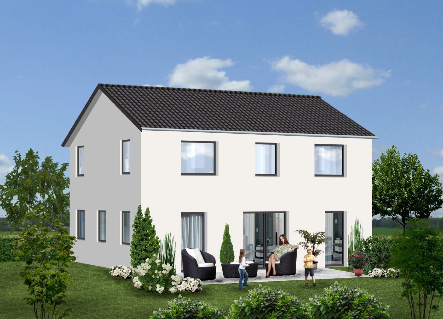 Volksbank Trier Eifel Immobilien GmbH - Immobilienangebot - Pluwig - Einfamilienhaus - Das passt - Moderner Neubau für Ihre Familie
