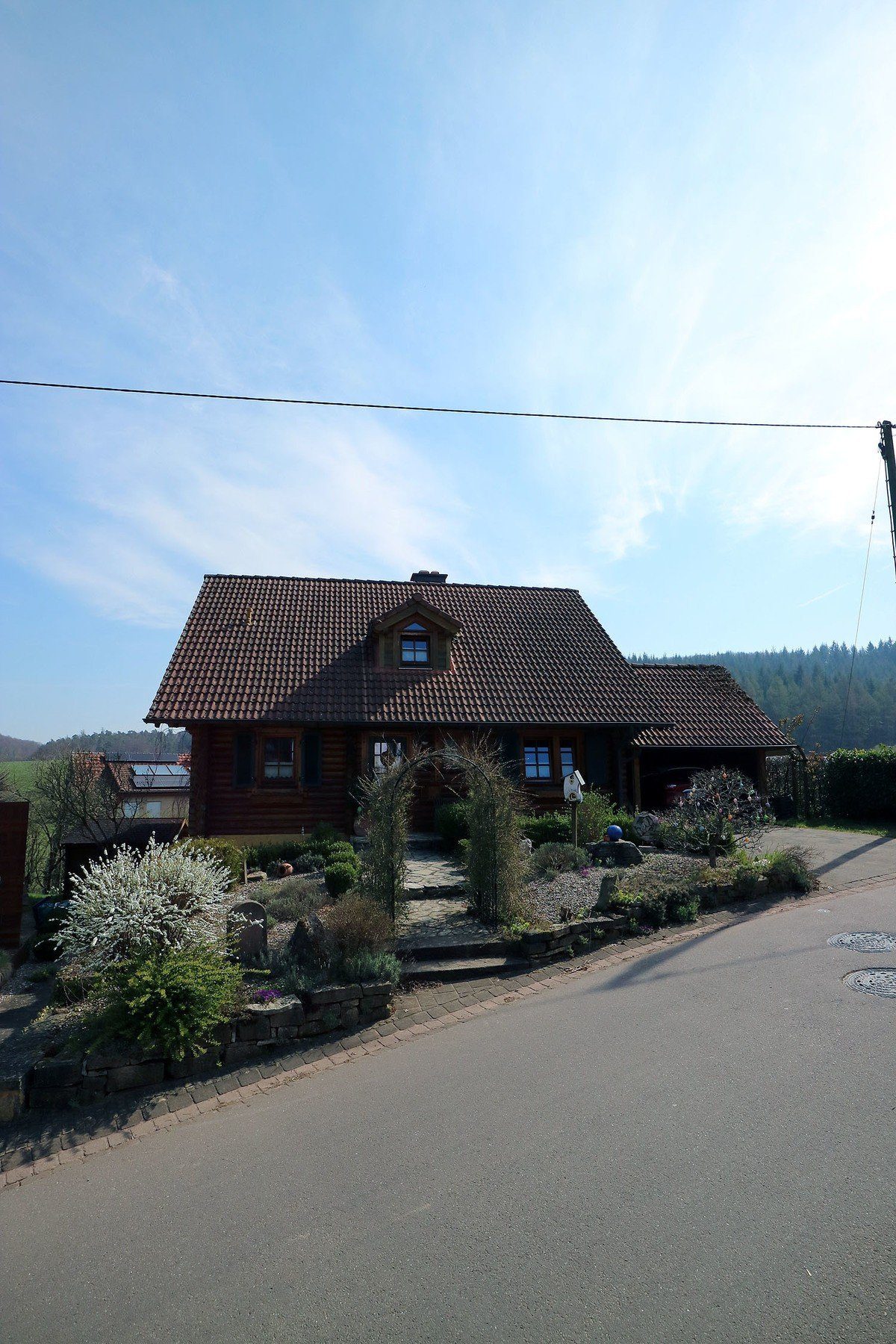 Volksbank Trier Eifel Immobilien GmbH - Immobilienangebot - Mannebach - Alle - Gesundes Wohngefühl - Holzblockhaus mit Ausblick