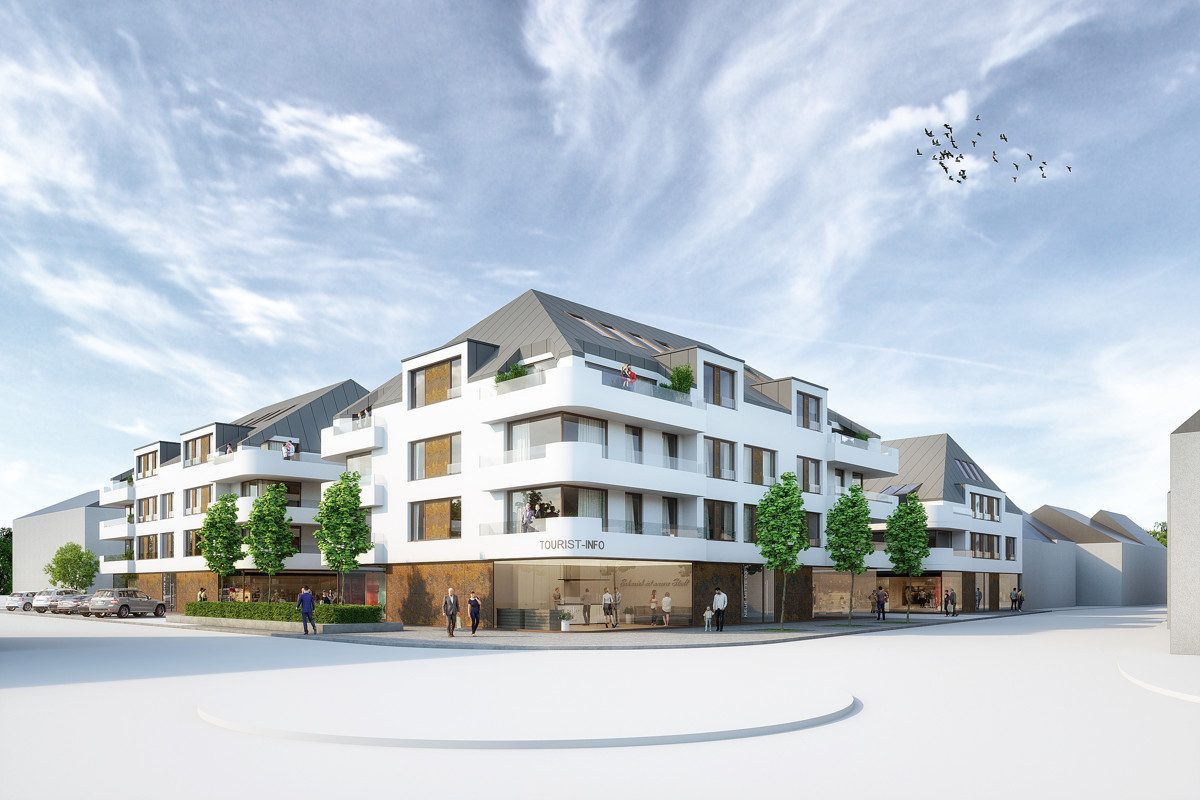 Volksbank Trier Immobilien GmbH - Immobilienangebot - Schweich - Alle - Karree Neue Mitte - Neubauwohnungen in Schweich