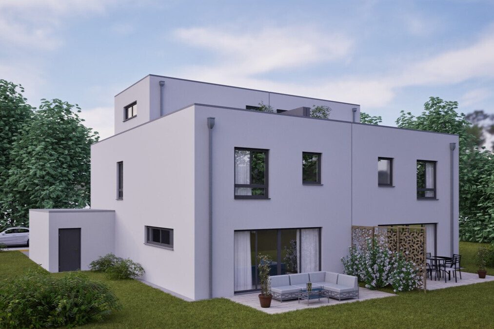 Volksbank Trier Eifel Immobilien GmbH - Immobilienangebot - Schweich - Alle - Energieeffiziente Neubau-Doppelhaushälfte in Schweich Ermesgraben