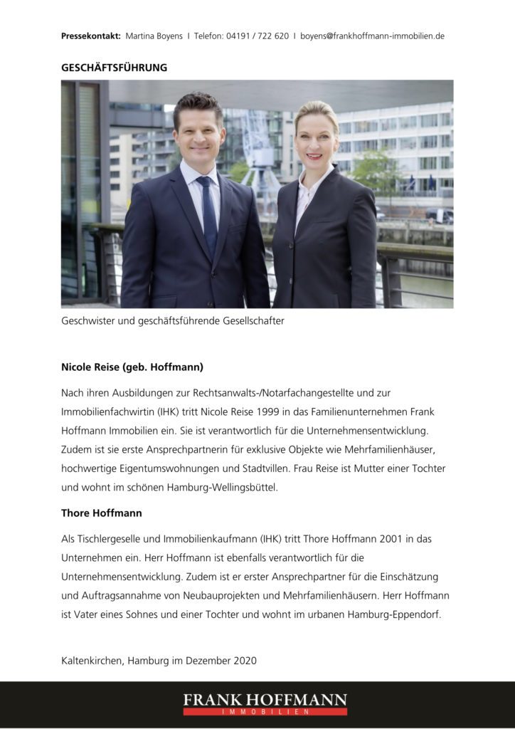 Geschaeftsfuehrung FHI Informationen zum Download